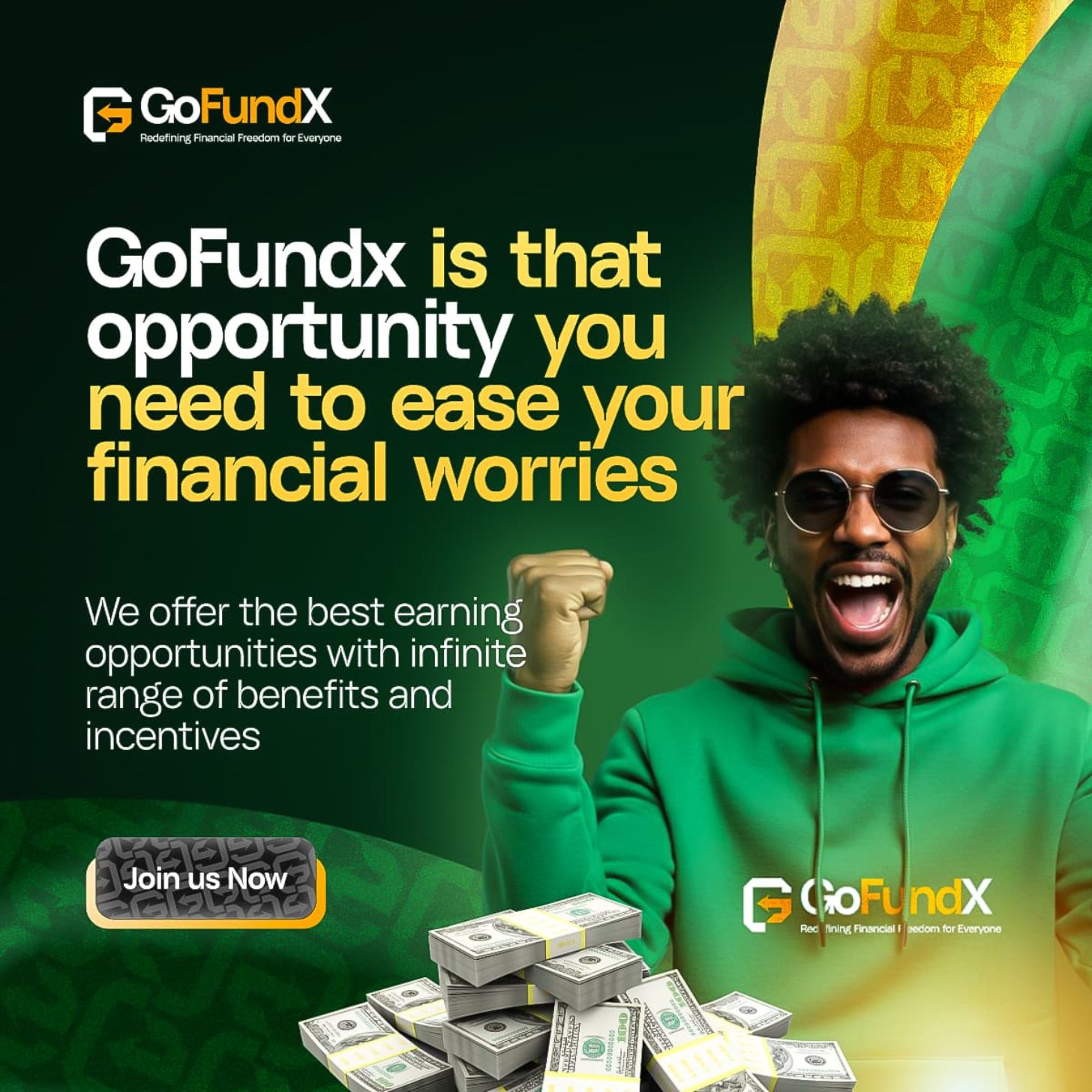 GoFundX platform illustration